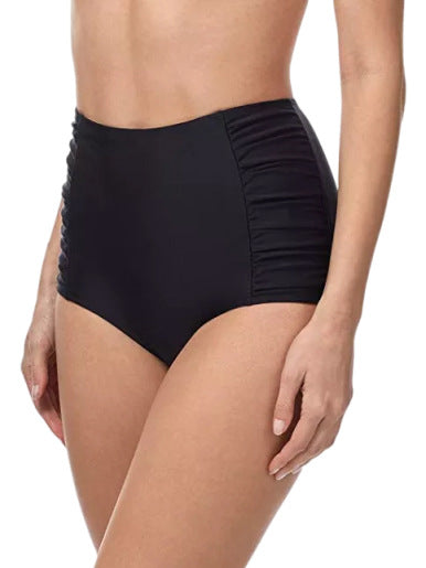 Bas de maillot de bain femme taille haute froncé Berg-Feldt