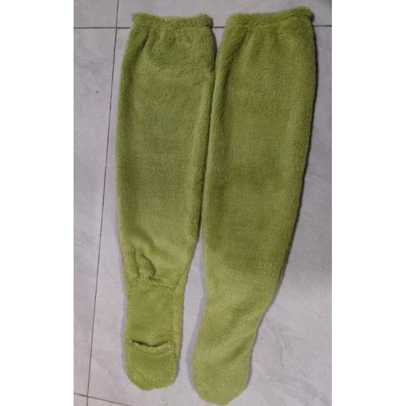 Chaussettes montantes en polaire douillette pour femme Berg-Feldt