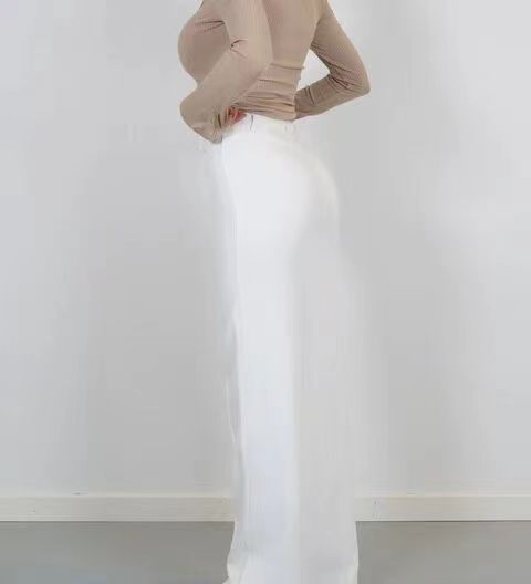 Pantalon femme berg-feldt moulant, élégant et taille haute