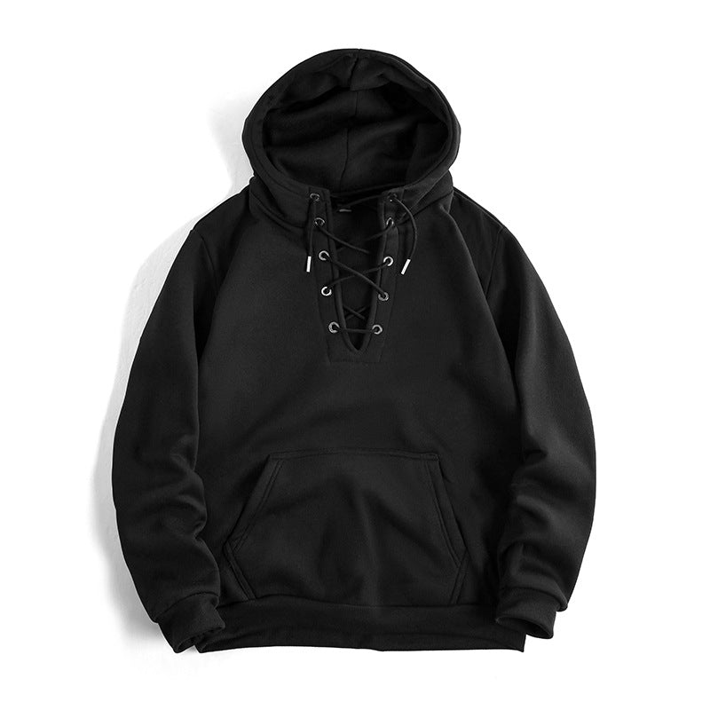 Sweat à capuche pour femme avec laçage raffiné et poche kangourou pratique Berg-Feldt
