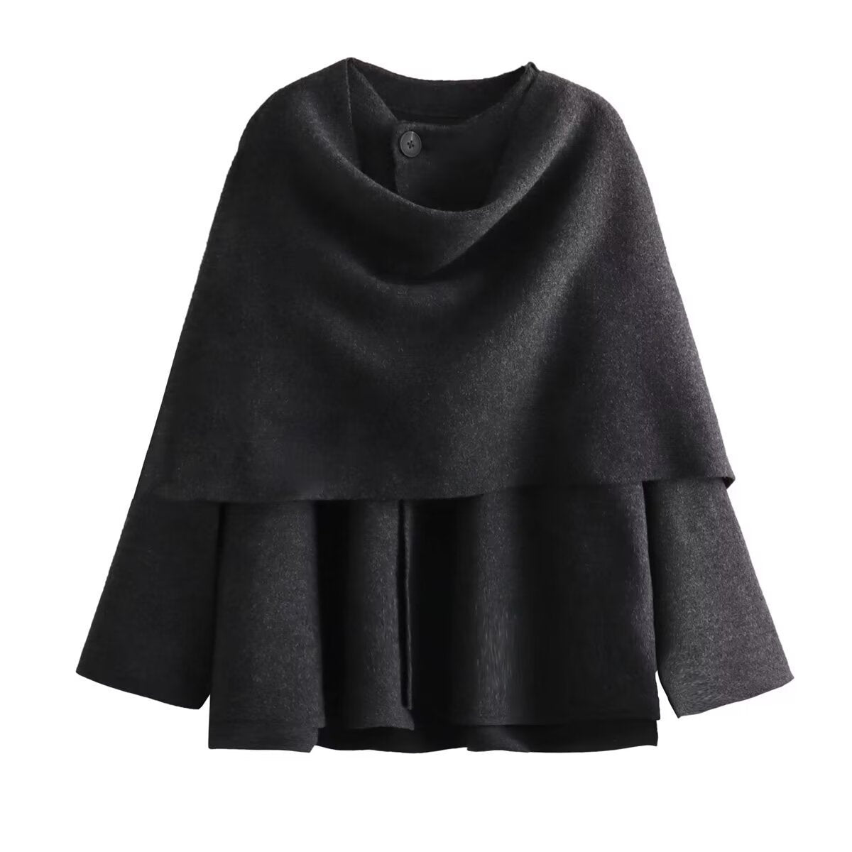 Pull en maille Berg-Feldt pour femme, asymétrique et superposé