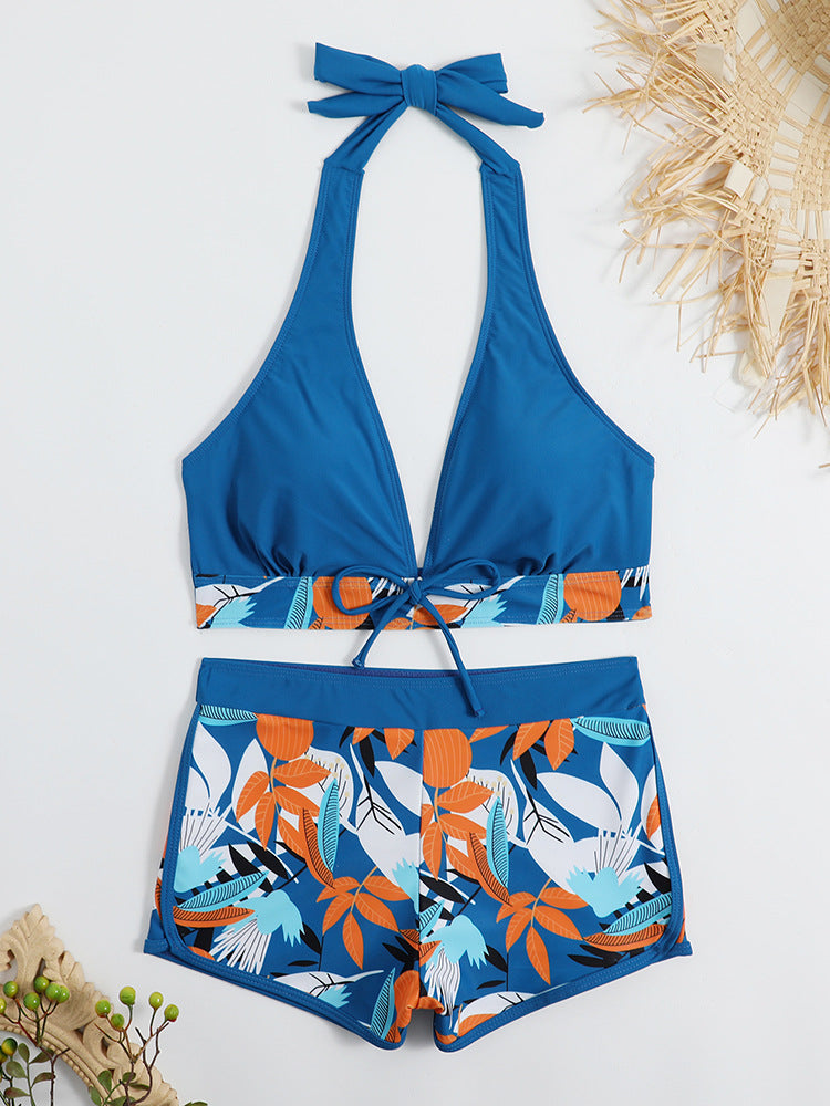 Ensemble bikini pour femme, haut réglable et bas imprimé mode, berg-feldt