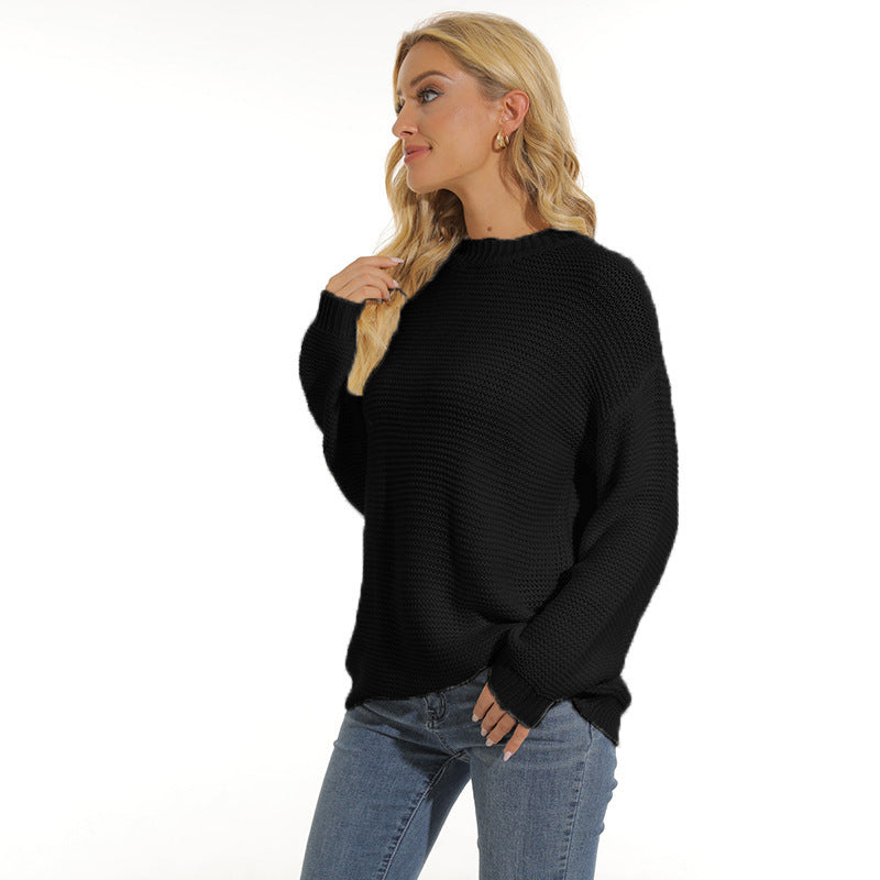 Damen Pullover mit strukturiertem Maschenmuster und bequemem Schnitt Berg-Feldt