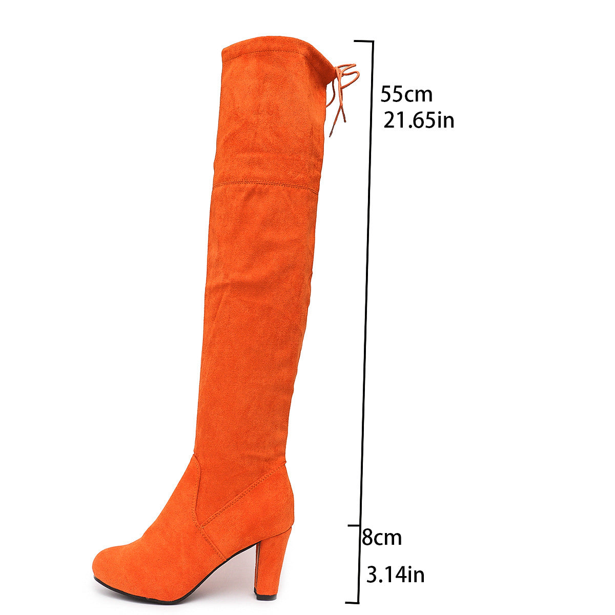 Bottes cuissardes pour femmes au design moderne avec talon bloc élégant Berg-Feldt