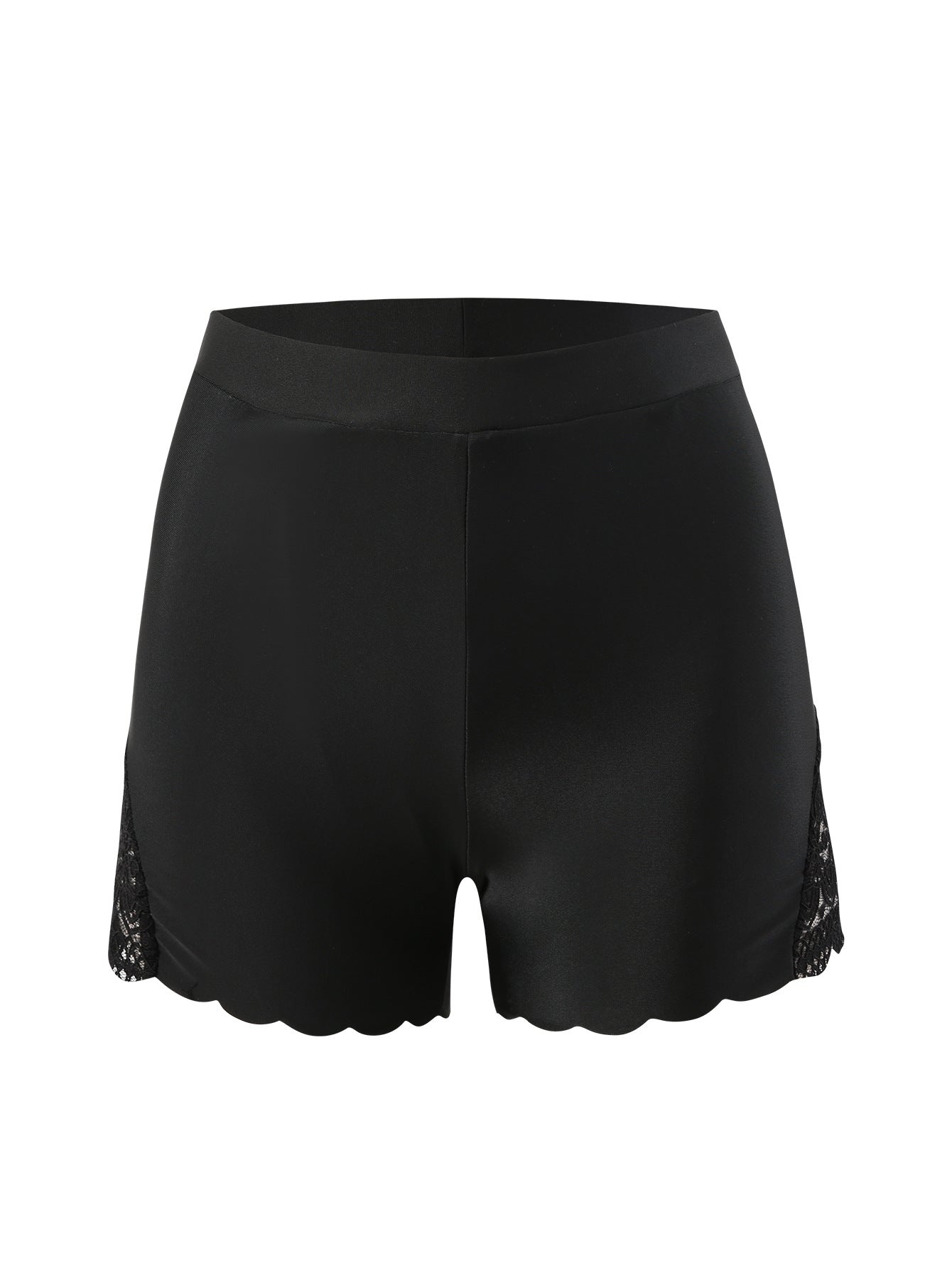 Maillot de bain taille haute Berg-Feldt pour femme avec garniture en dentelle