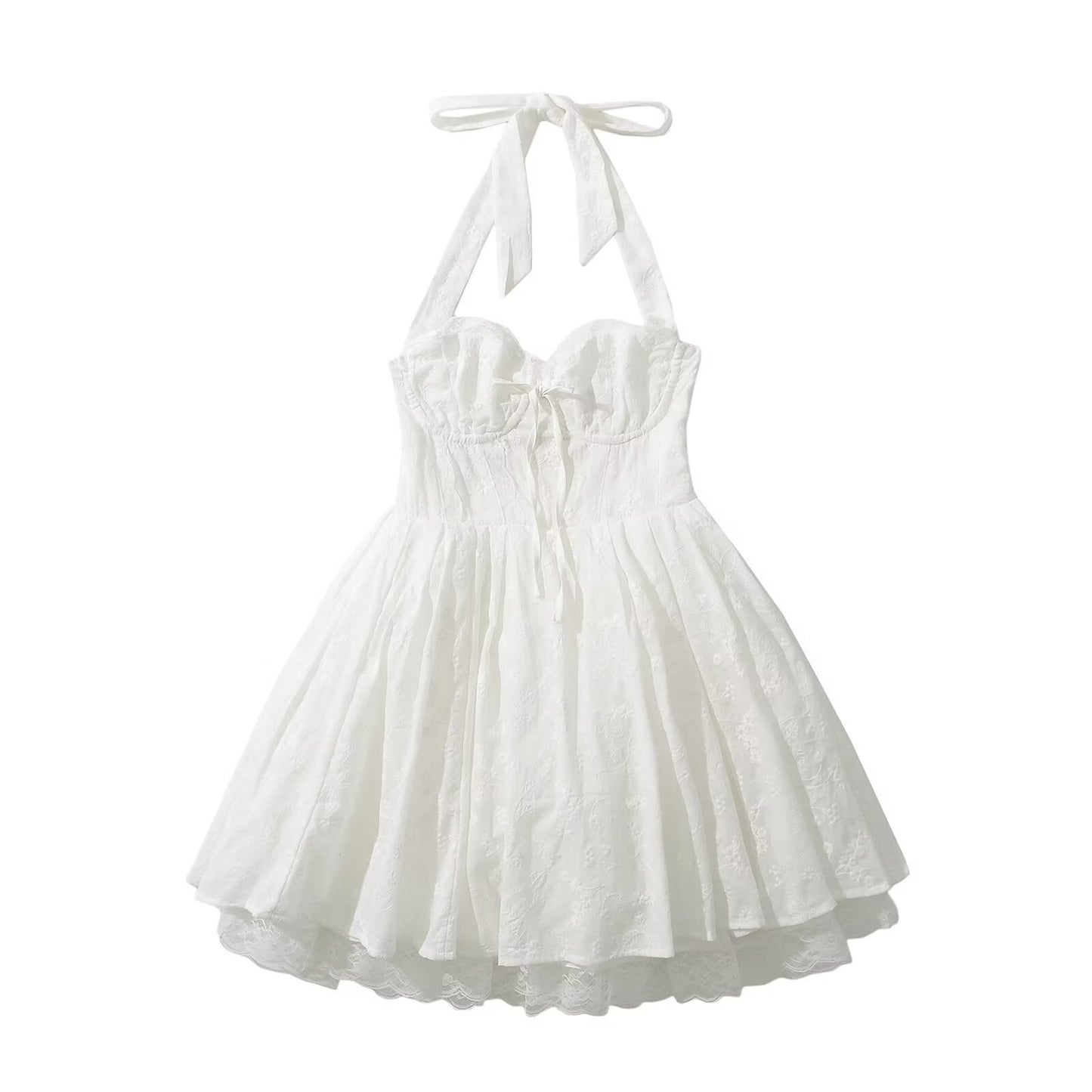 Robe évasée pour femme Berg-Feldt à encolure en cœur