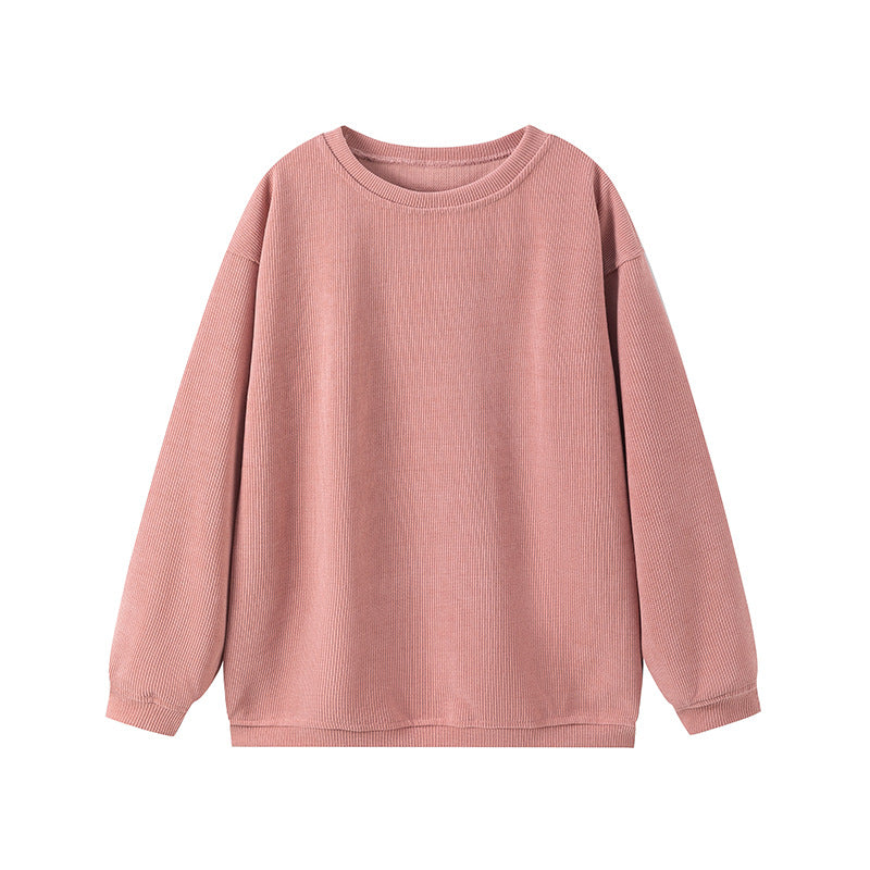 Sweat-shirt décontracté pour femme, côtelé et à coupe confortable Berg-Feldt