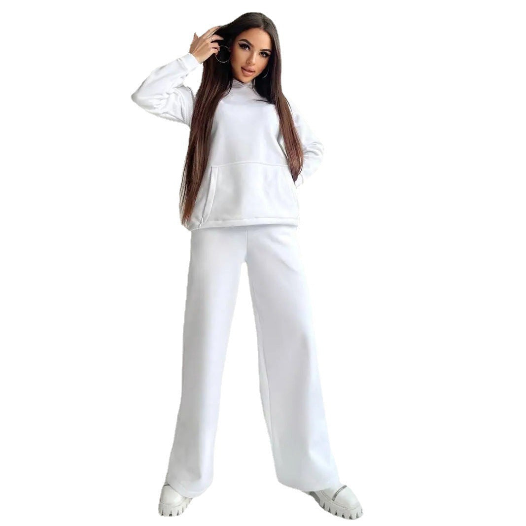 Ensemble décontracté et ample pour femme, avec hoodie et pantalon large Berg-Feldt