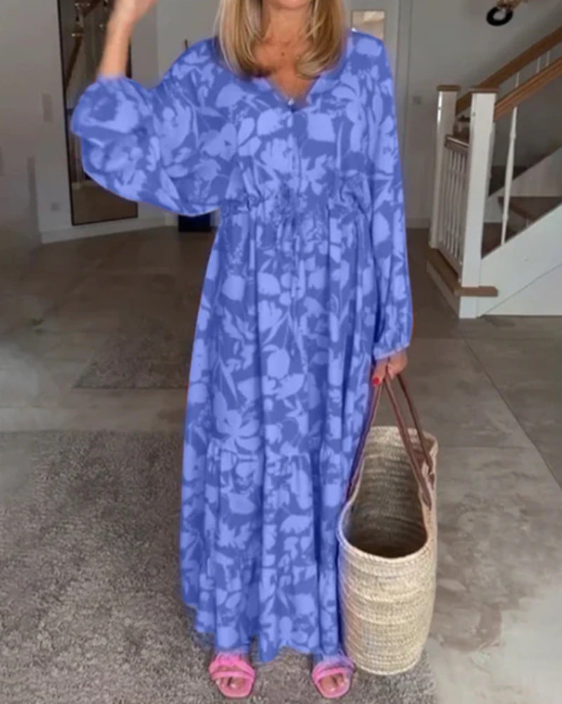 Élégante robe longue pour femmes avec une coupe sophistiquée et des détails raffinés de berg-feldt