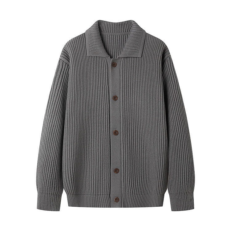 Herren Strickjacke mit sportlichem Design und modischem Schalkragen Berg-Feldt