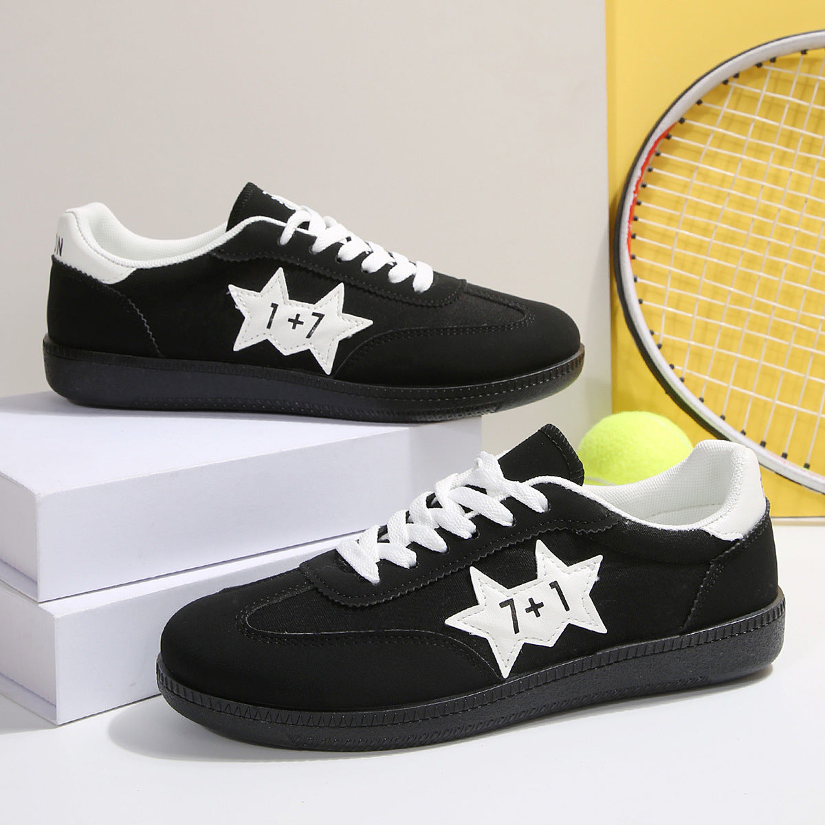 Baskets sportifs pour femmes avec motif étoile tendance de berg-feldt