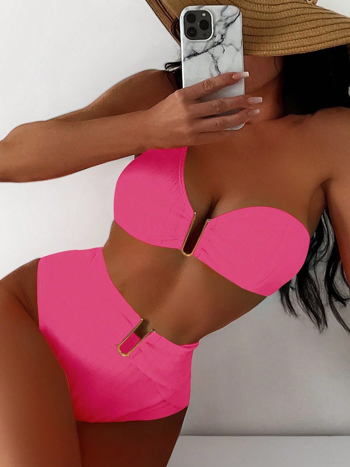 Maillot de bain robuste pour femme, taille haute, avec attache élégante, de berg-feldt