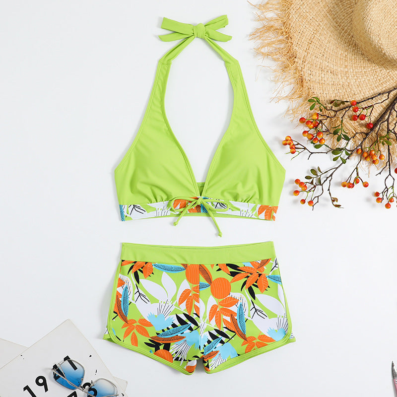 Ensemble bikini femme imprimé floral avec haut réglable par berg-feldt