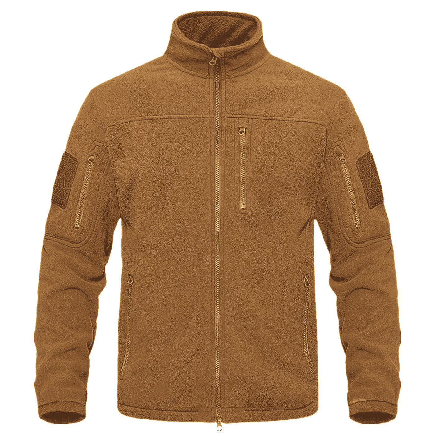 Veste polaire pour homme avec poches polyvalentes et col montant Berg-Feldt