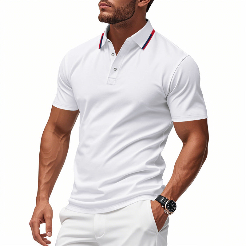 Polo homme avec col moderne et structure respirante Berg-Feldt