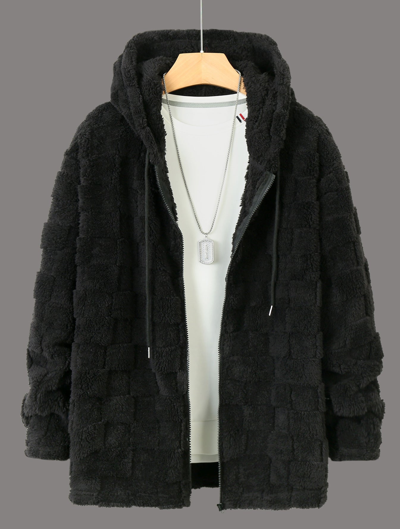 Veste polaire à capuche douillette Berg-Feldt pour femme