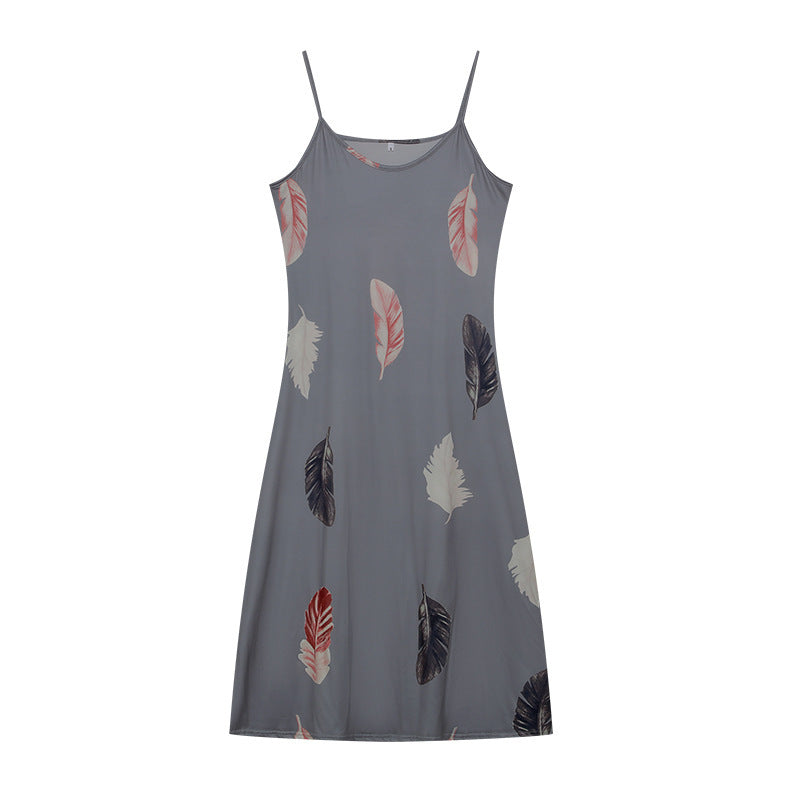 Robe fourreau Berg-Feldt à imprimé feuilles pour femme
