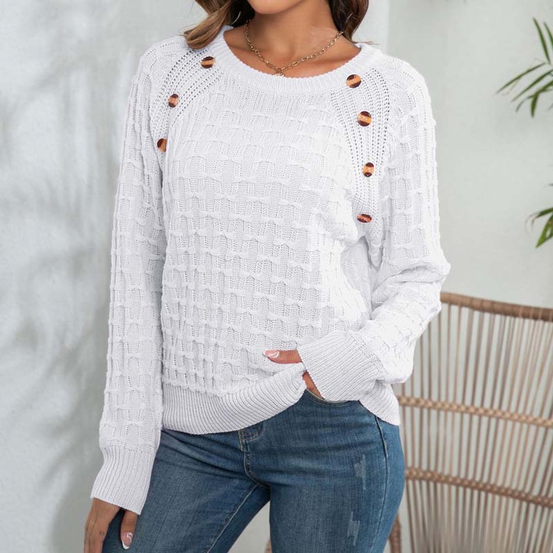 Berg-Feldt | Pull Tricoté Doux et Uni Pour le Quotidien