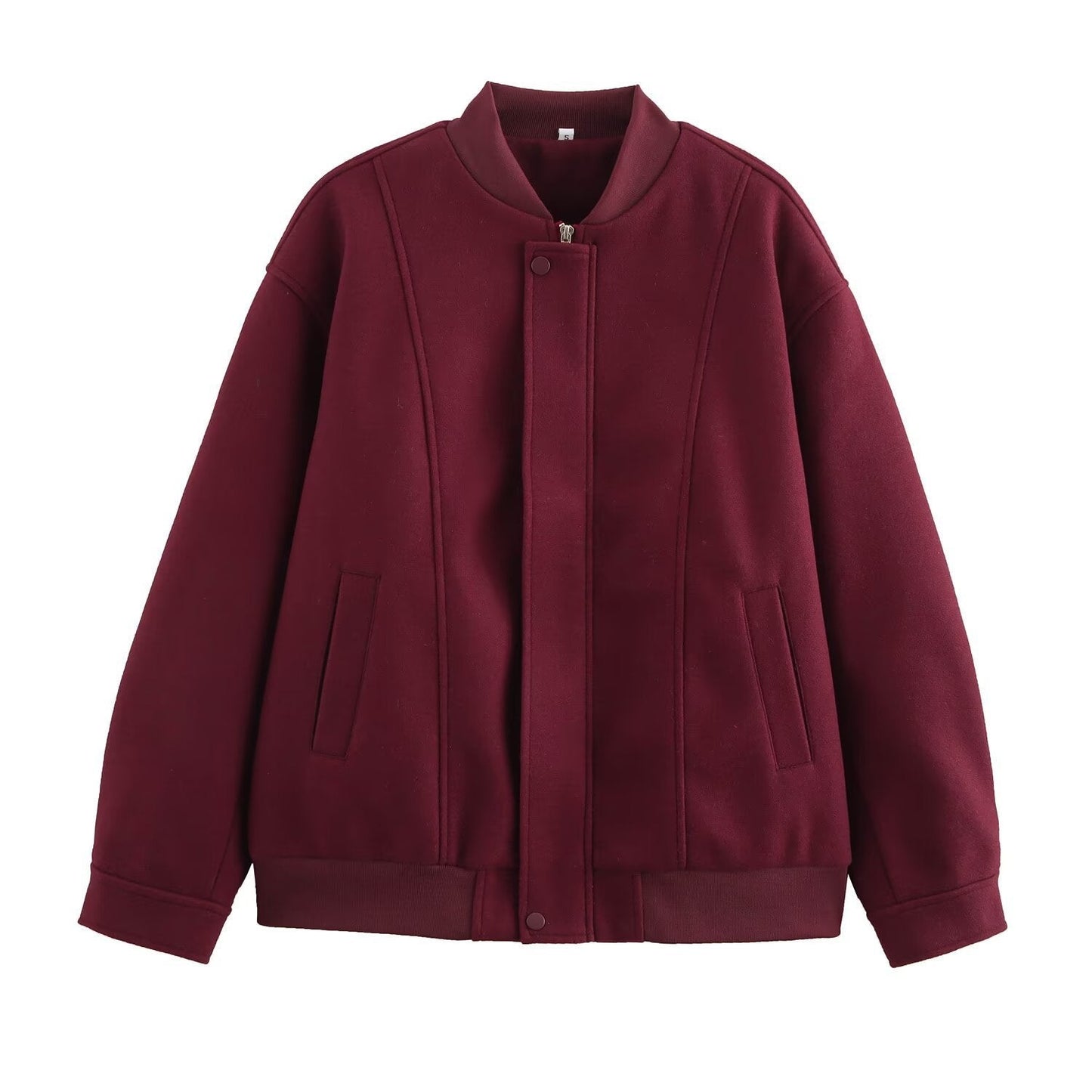 Veste Bomber Décontractée Surdimensionnée pour Femme berg-feldt
