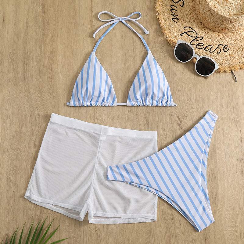 Ensemble de bikini triangle Berg-Feldt pour femme avec culotte