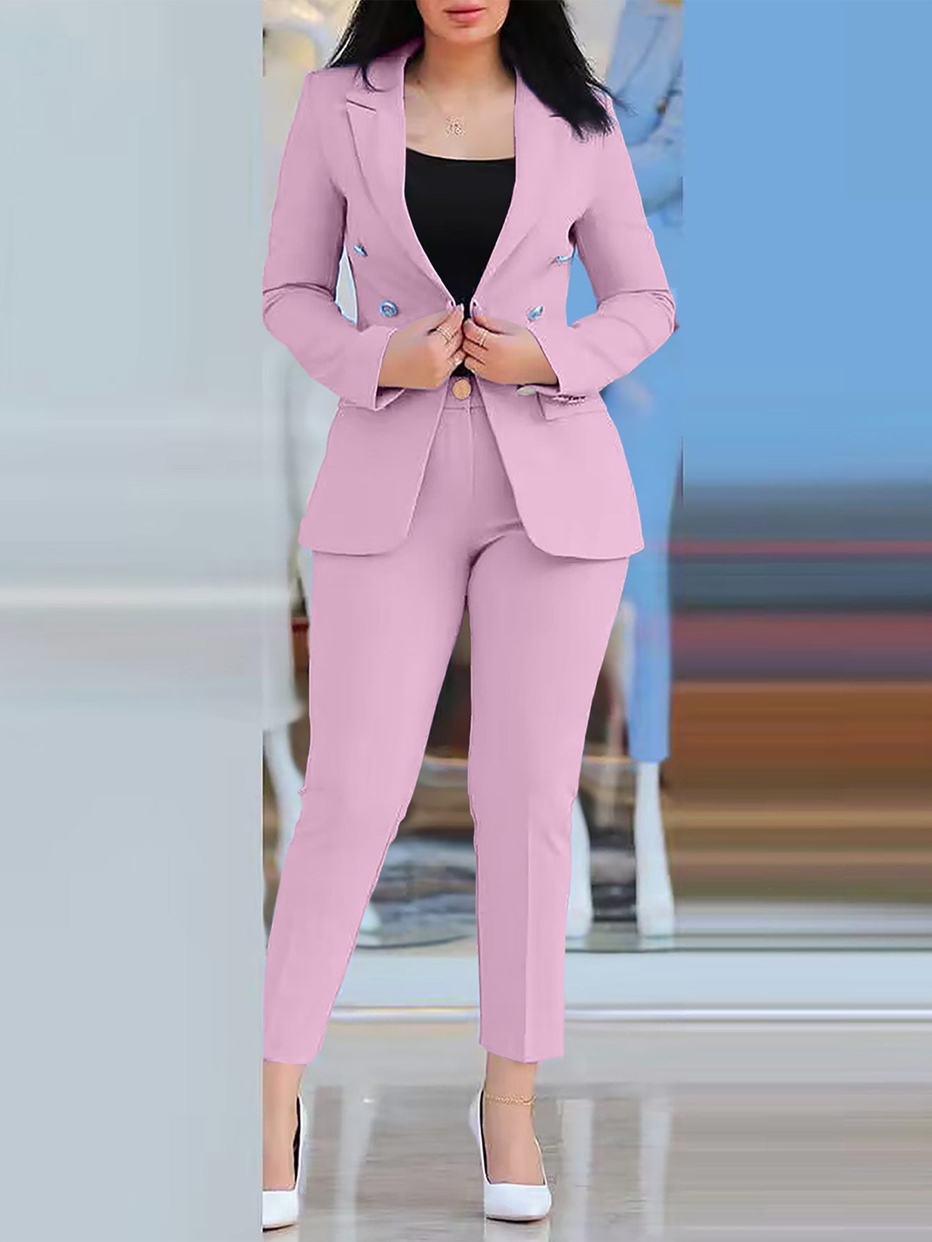 Combinaison de tailleur élégante et confortable Berg-Feldt pour femme