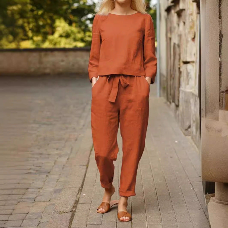 Berg-Feldt Ensemble deux pièces décontracté de loungewear pour femmes