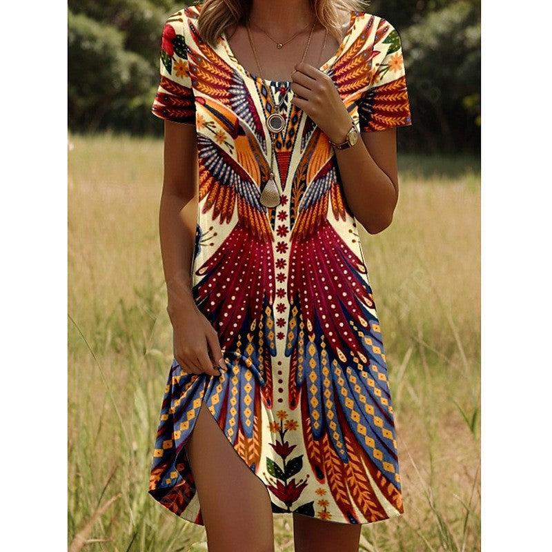 Robe femme Berg-Feldt imprimé floral dégradé