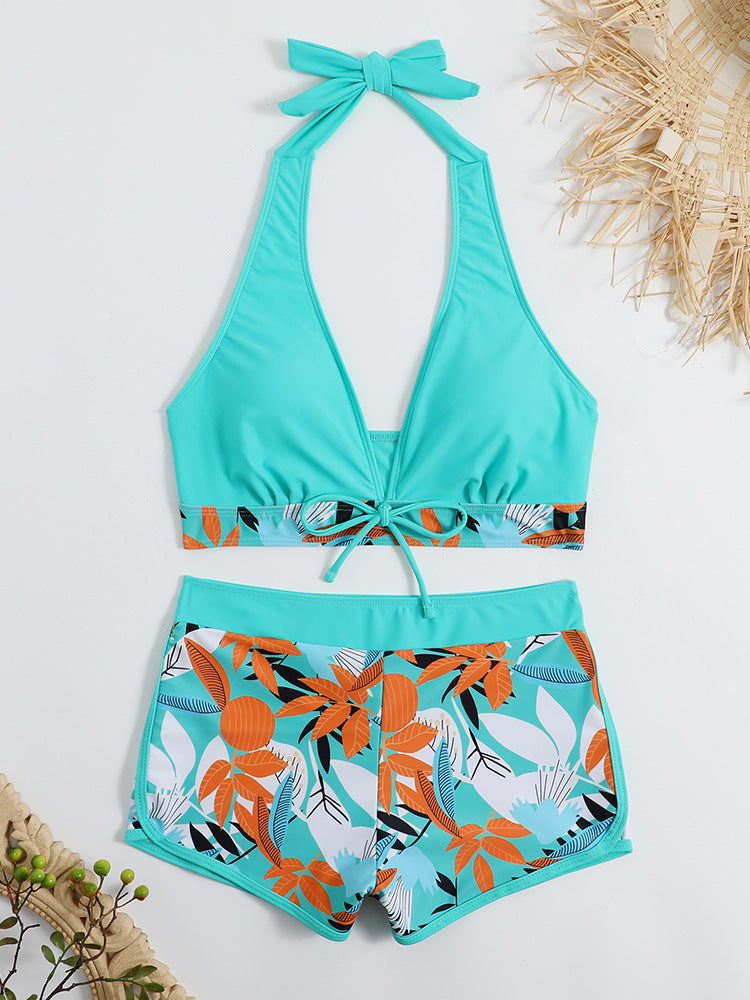 Ensemble bikini pour femme, haut réglable et bas imprimé mode, berg-feldt