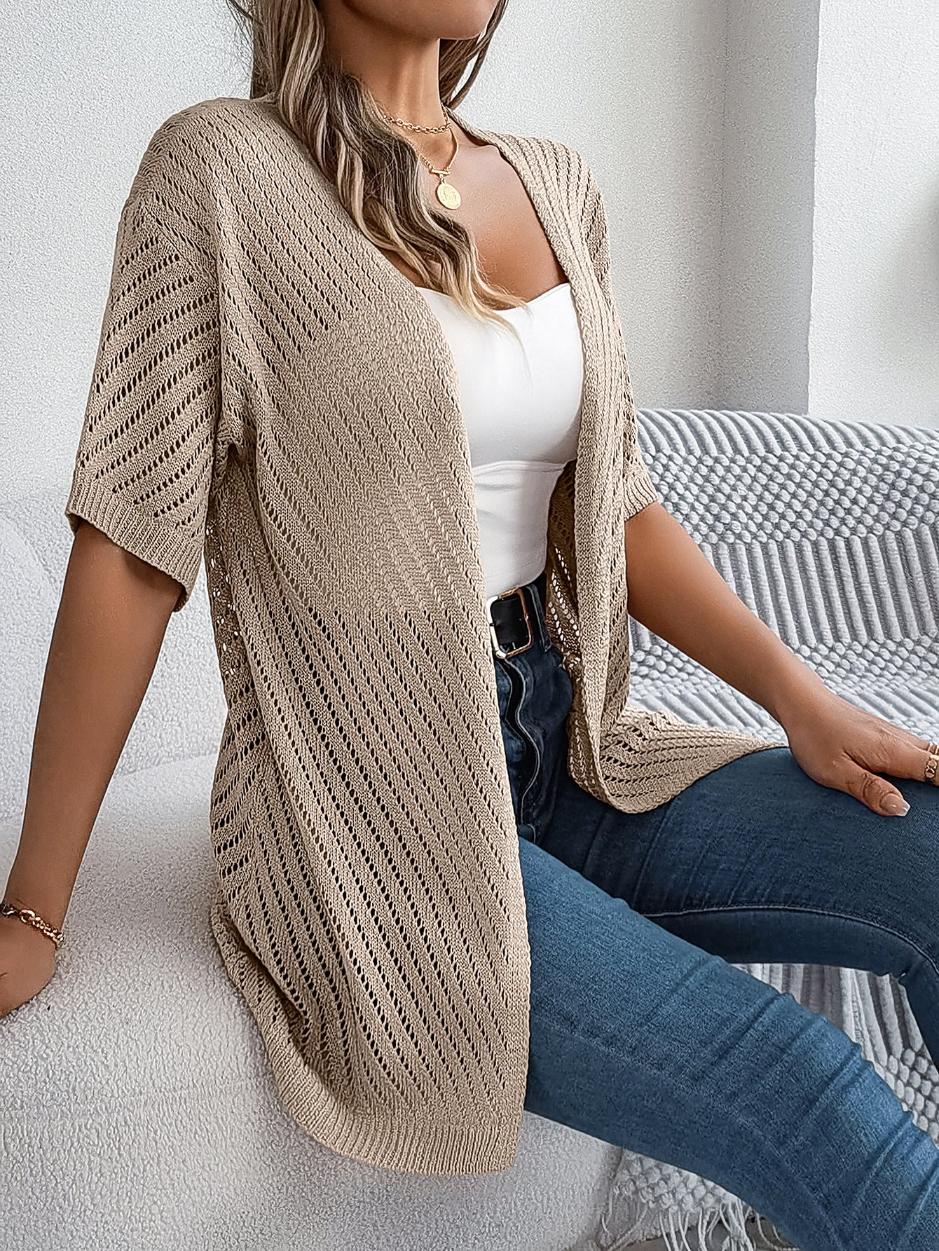 Cardigan élégant et léger pour femme de berg-feldt