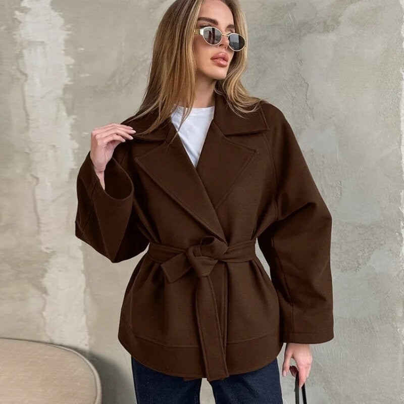 Veste cache-cœur élégante pour femmes en matière de haute qualité avec ceinture réglable Berg-Feldt