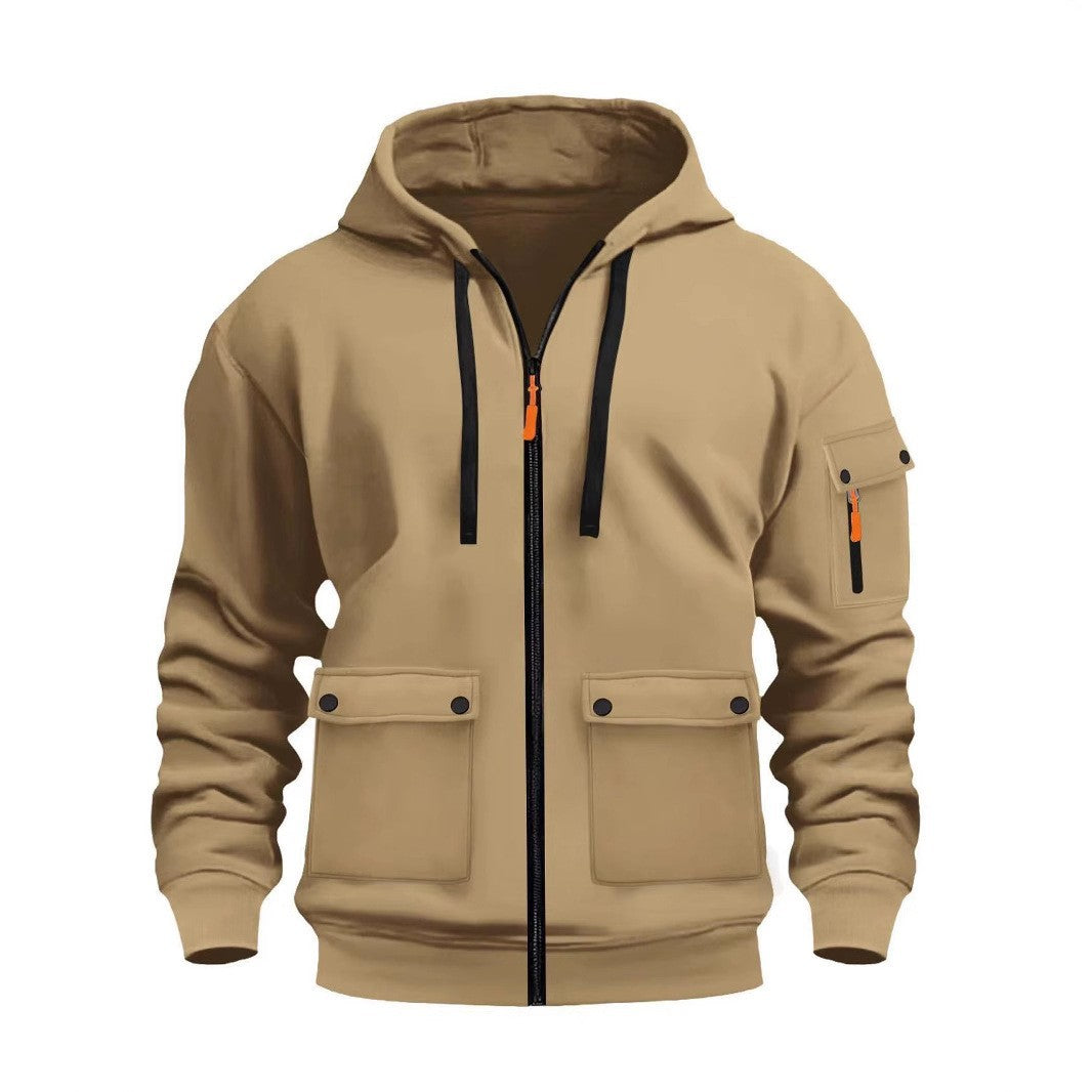 Veste fonctionnelle à capuche multi-poches pour homme Berg-Feldt