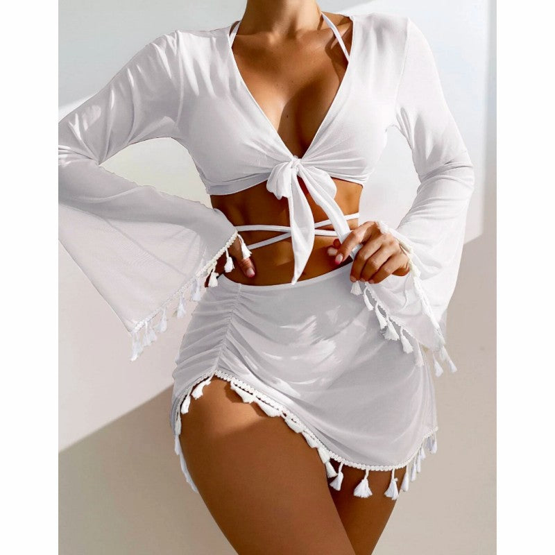 Ensemble de maillots de bain Berg-Feldt pour femme avec glands