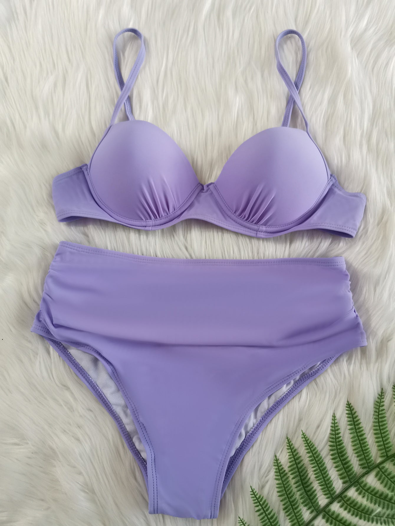 Ensemble de bikini push-up femme Berg-Feldt à échancrure haute