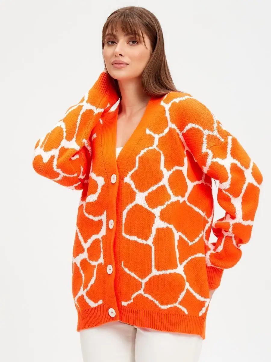 Cardigan élégant pour femme avec motif graphique de berg-feldt
