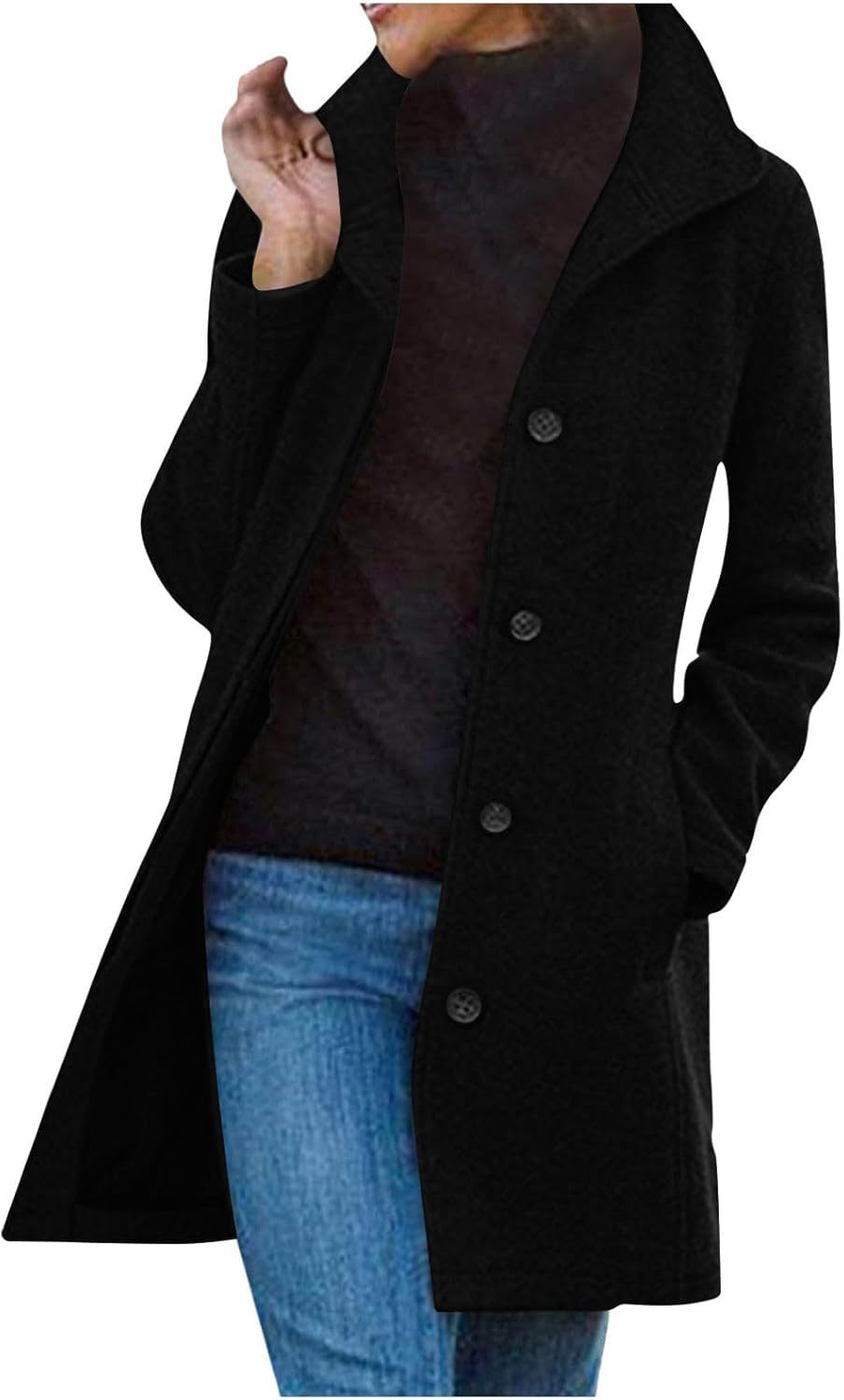 Damen manteau de laine tendance Berg-Feldt