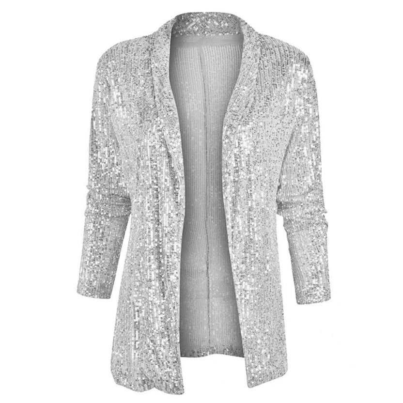 Berg-Feldt | Blazer de soirée brillant pour femme en paillettes