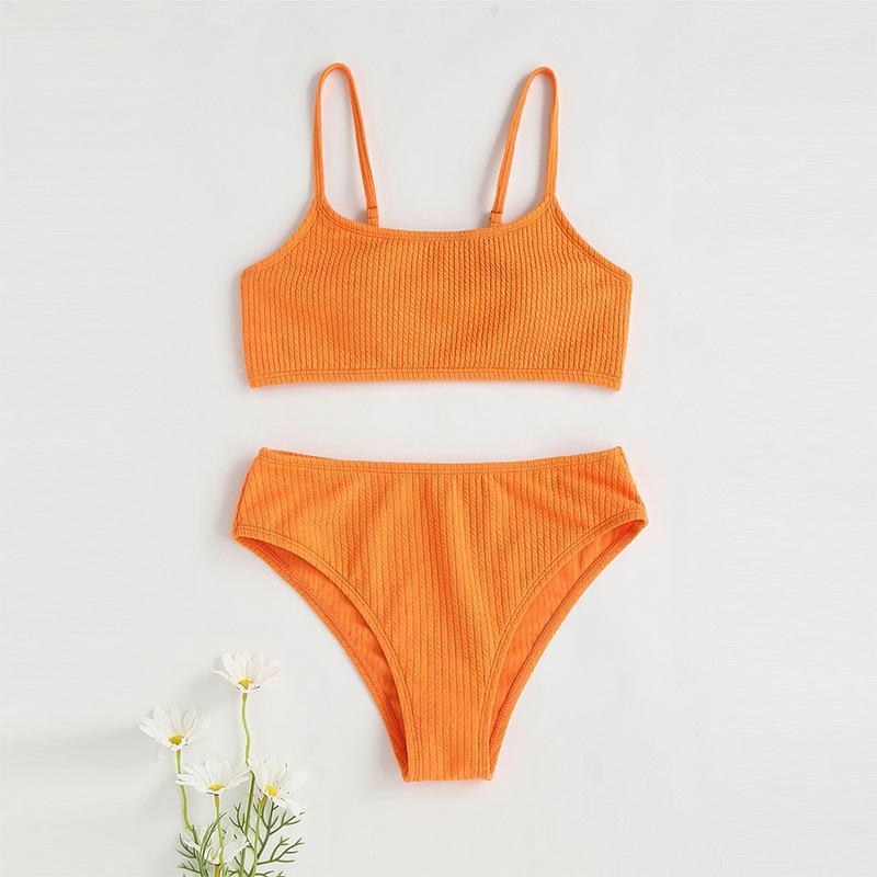 Bikini structuré avec culotte taille haute de berg-feldt