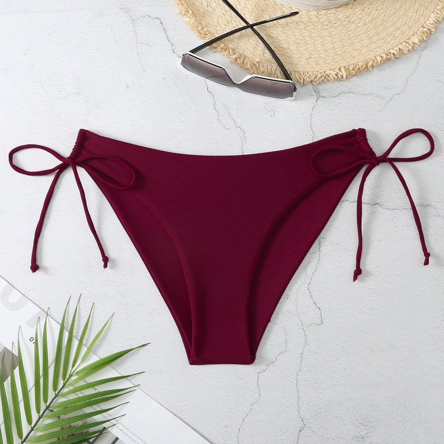 Wendebarer Damen Bikini-Slip mit Schnürung seitlich von berg-feldt
