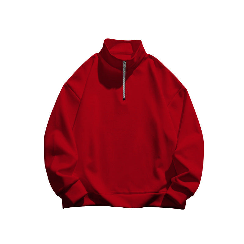 Women's Stand-Up Collar Sweater with Sporty Zipper Mountain-Feldt