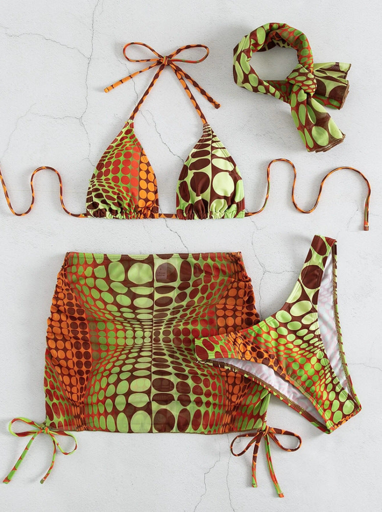 Ensemble bikini pour femme avec motif à pois tendance et bretelles réglables berg-feldt