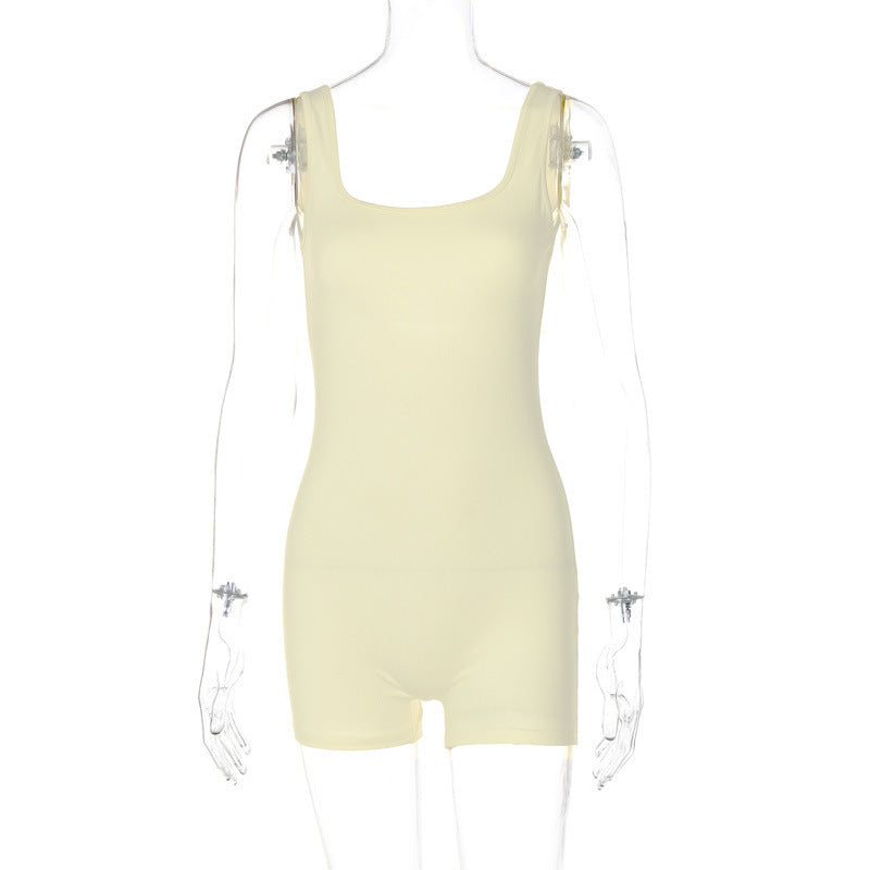 Combinaison une pièce sport pour femme avec tissu côtelé et bretelles réglables de berg-feldt
