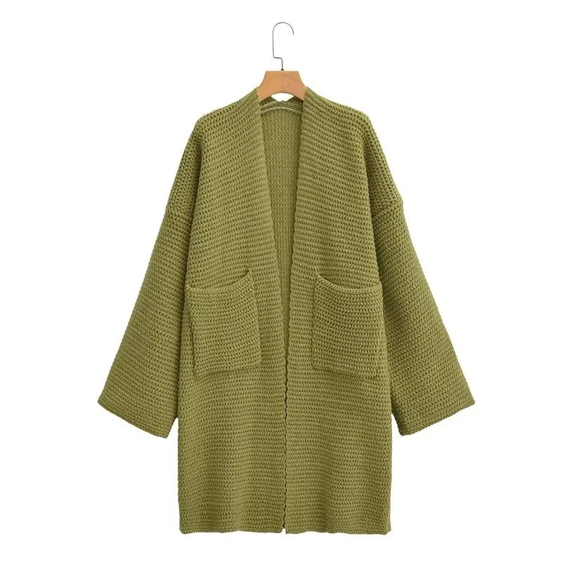 Gilet en maille pour femme avec poches Berg-Feldt
