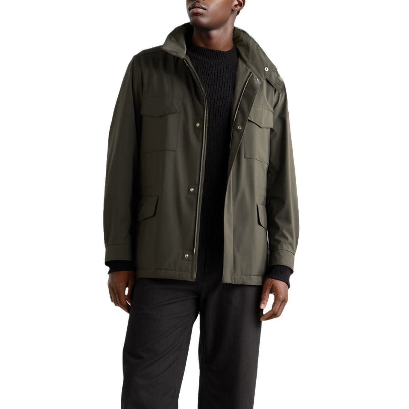 Veste utilitaire polyvalente pour hommes, avec col montant et poches pratiques Berg-Feldt