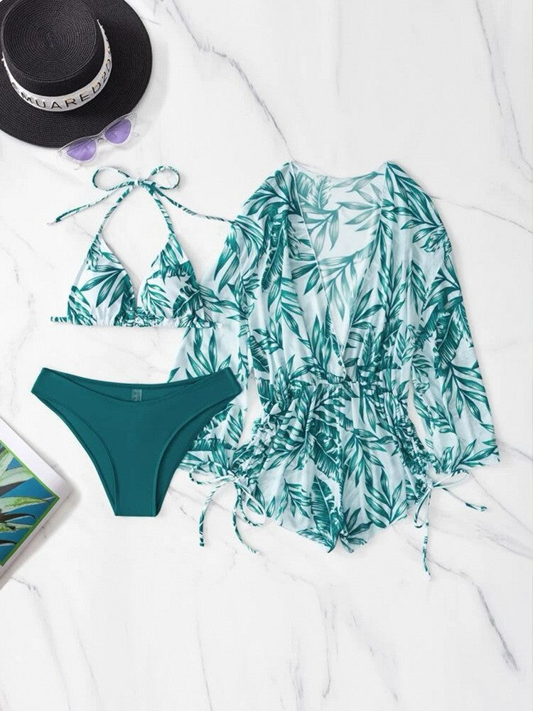 Ensemble maillot de bain femme Berg-Feldt imprimé tropical