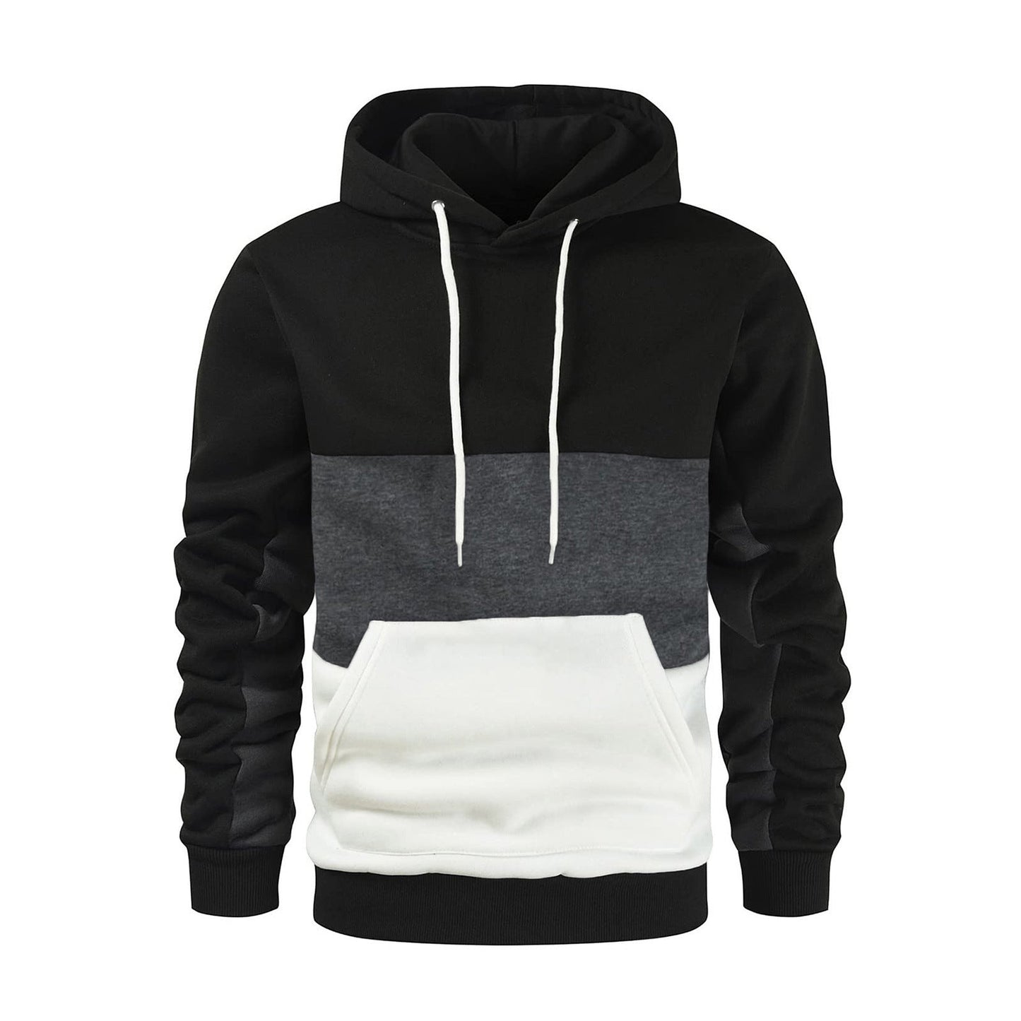 Herren Kapuzenpullover mit modischem Farbblockdesign Berg-Feldt