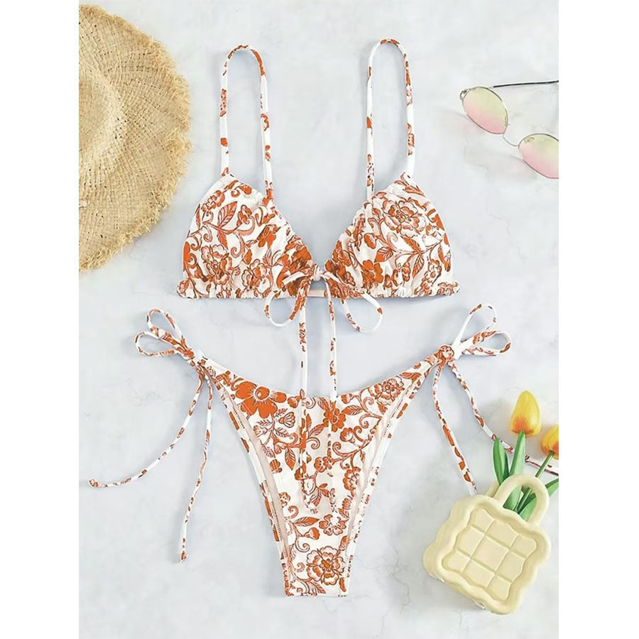 Ensemble bikini triangle fleuri pour femme Berg-feldt (1750838590)
