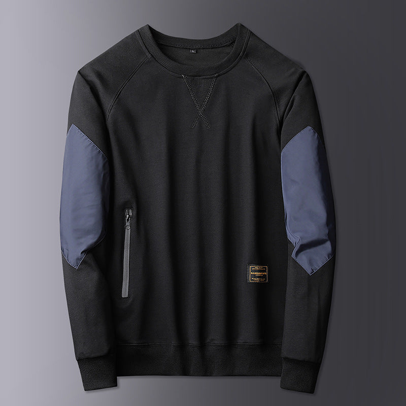 Herren Sportlicher Sweatshirt mit kontrastierenden Ärmeln Berg-Feldt