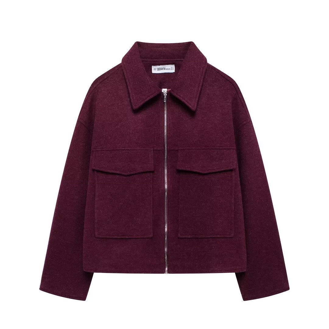 Veste utilitaire tendance pour femme avec accents de poche par berg-feldt