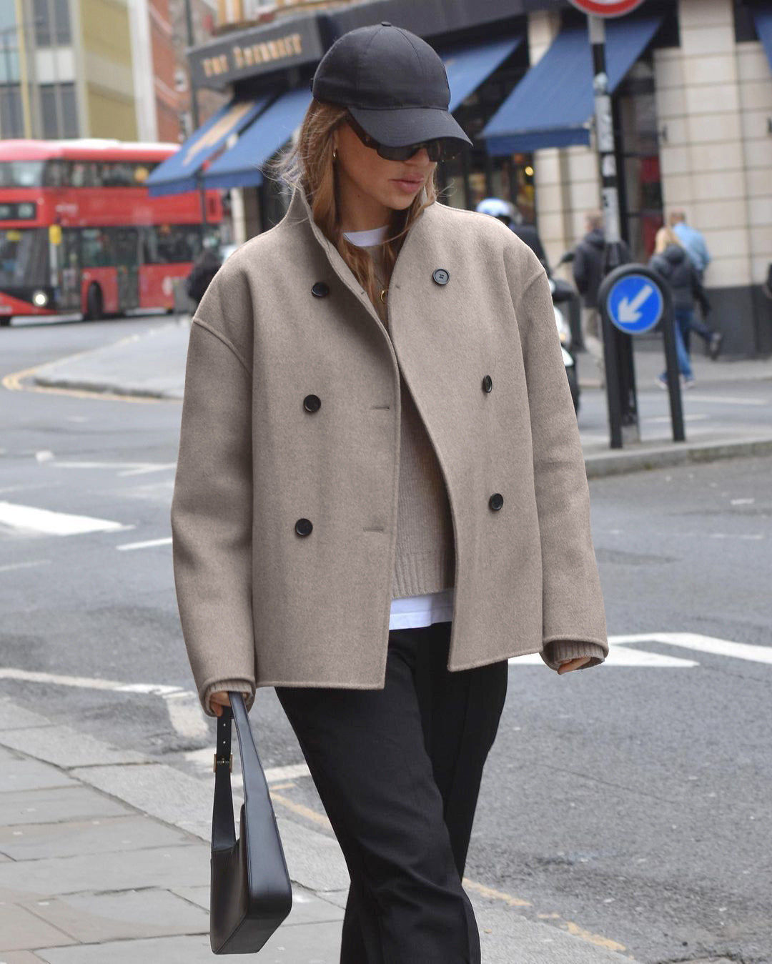 Veste Blazer Oversize Tendance Femme Berg-Feldt