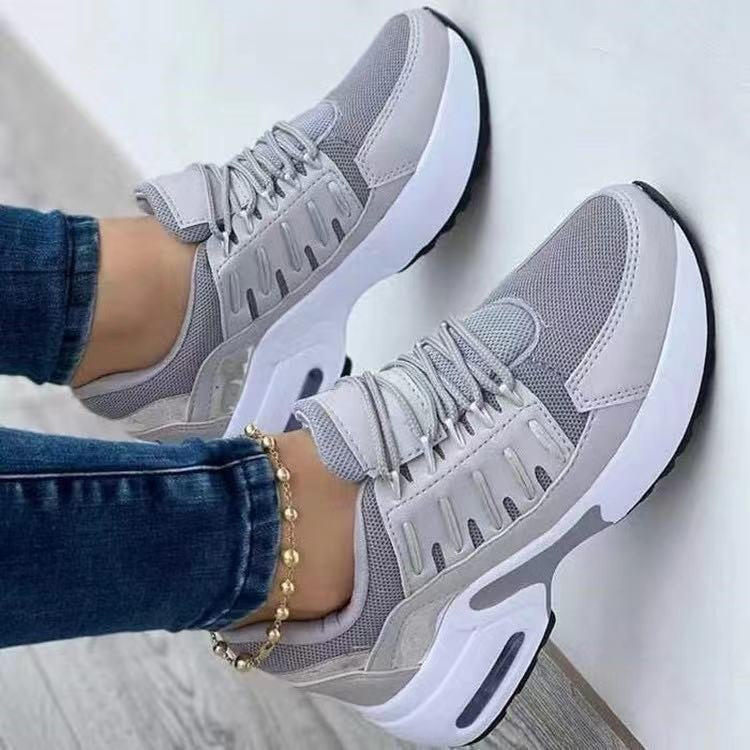 Damen Sportliche Air Max Sneakers mit atmungsaktiver Oberflächenstruktur Berg-Feldt